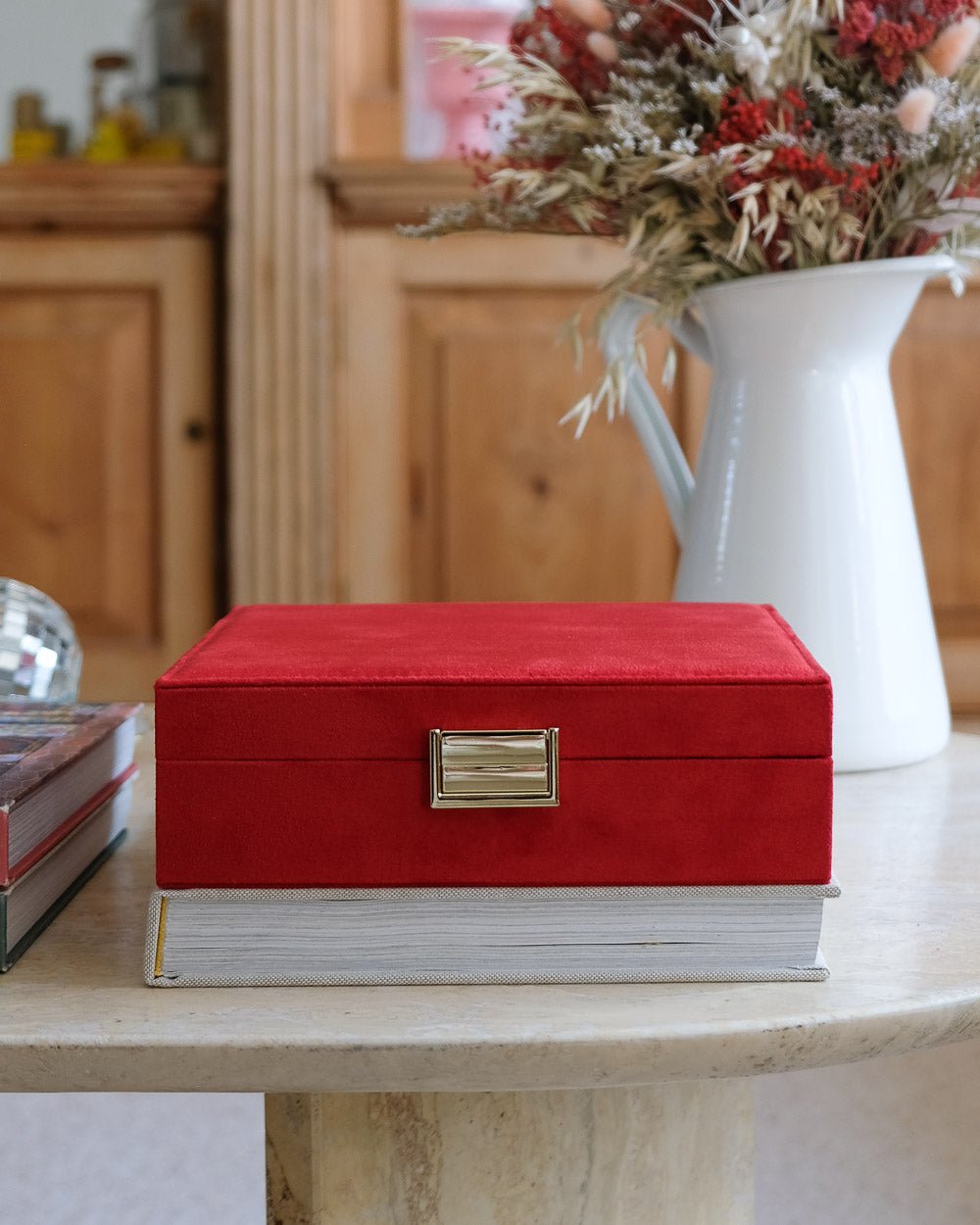 Anne Velvet Jewelry Box - Outlet