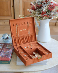 Anne Velvet Jewelry Box - Outlet
