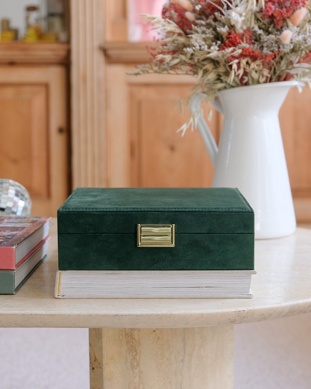 Anne Velvet Jewelry Box - Outlet