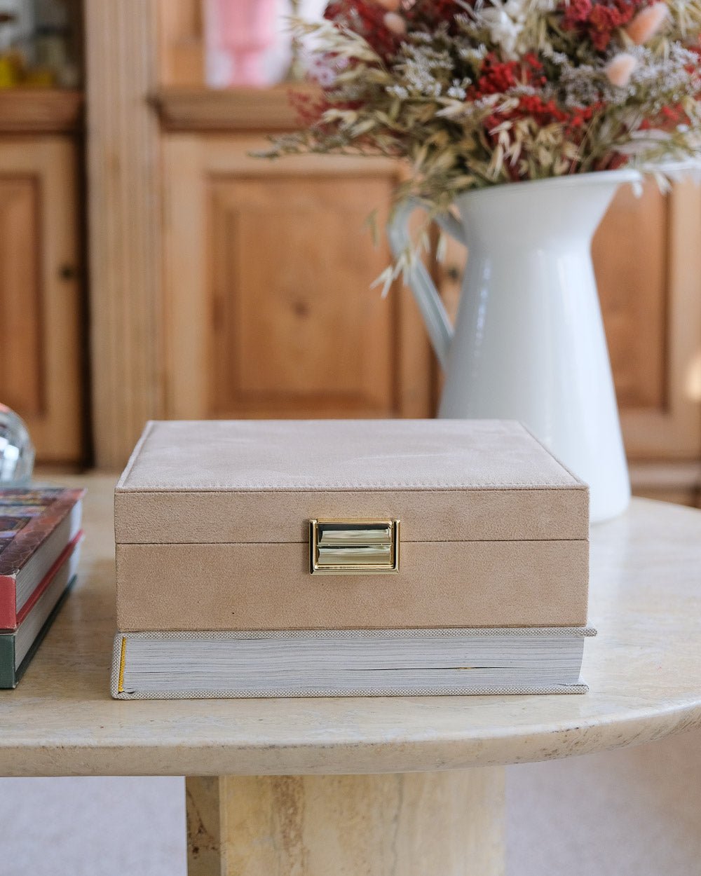 Anne Velvet Jewelry Box - Outlet