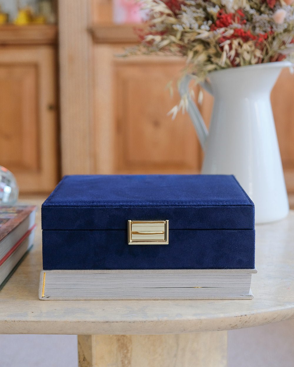 Anne Velvet Jewelry Box - Outlet