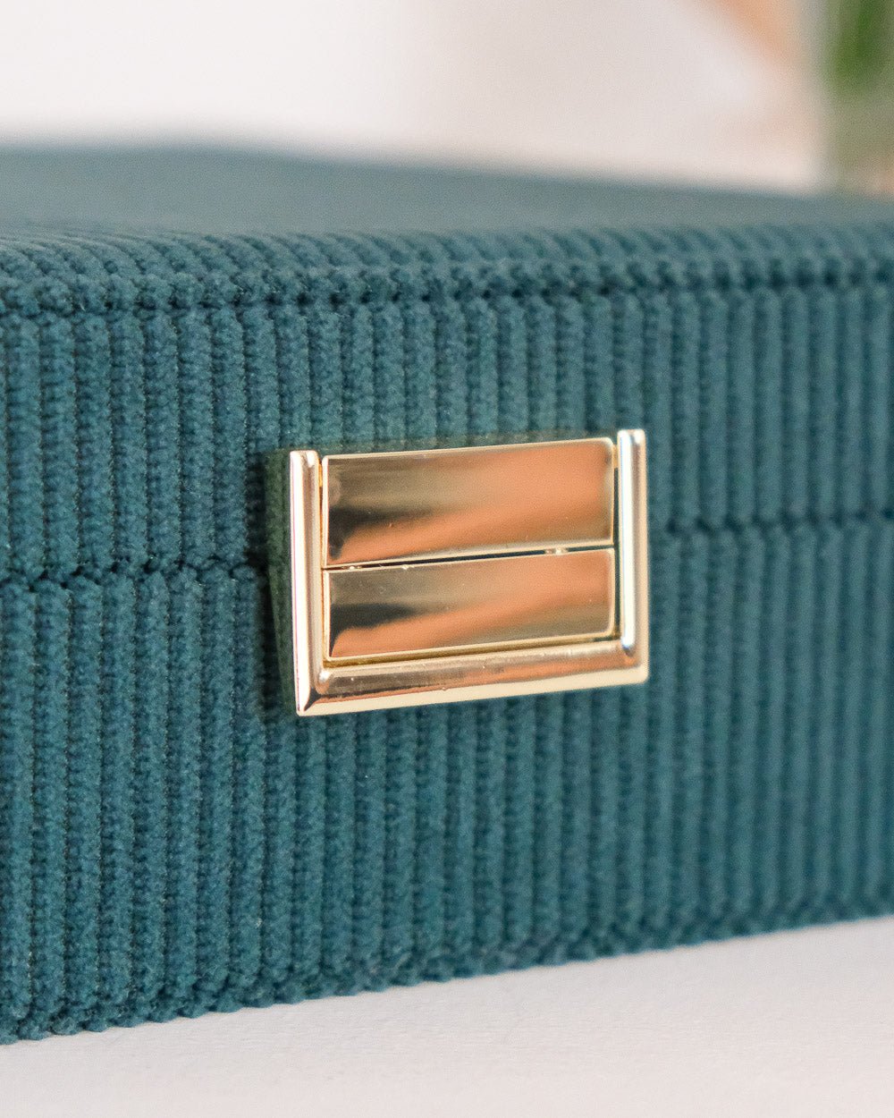 Anne corduroy jewelry box - outlet