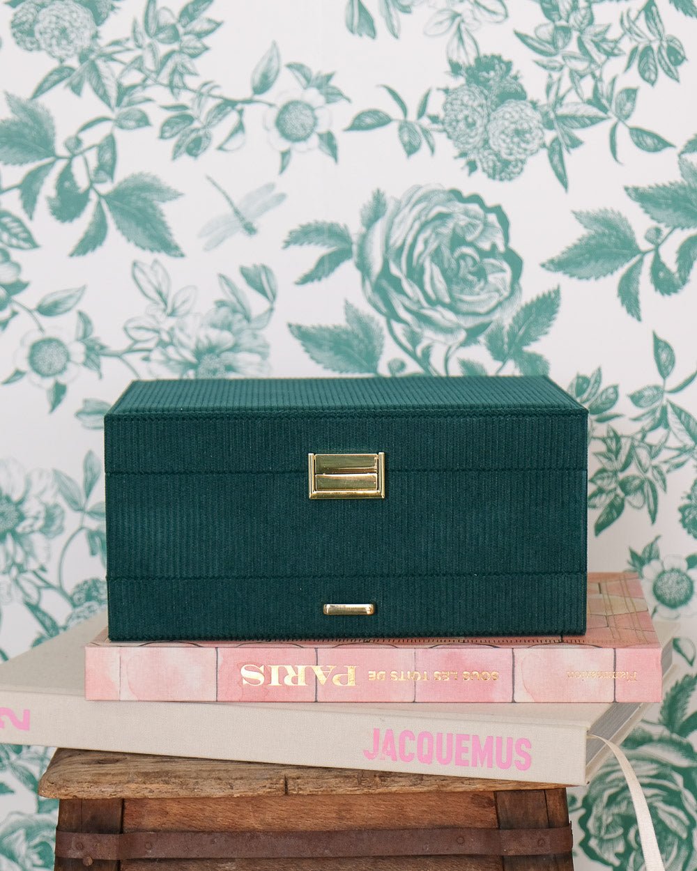 Denise corduroy jewelry box