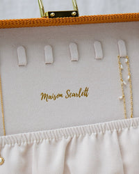 Louise Corduroy Jewelry Box - Outlet