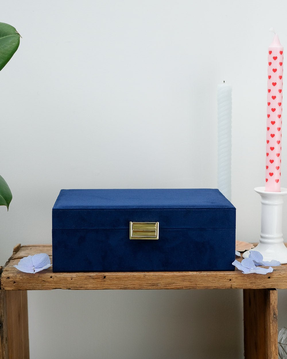 Louise Velvet Jewelry Box - Outlet