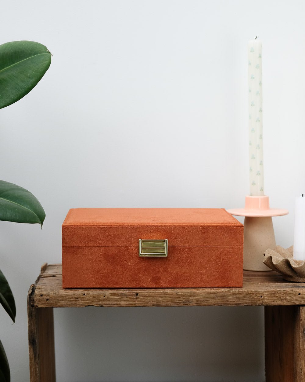 Louise Velvet Jewelry Box - Outlet