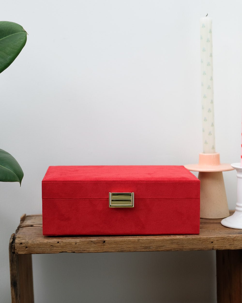 Louise Velvet Jewelry Box - Outlet