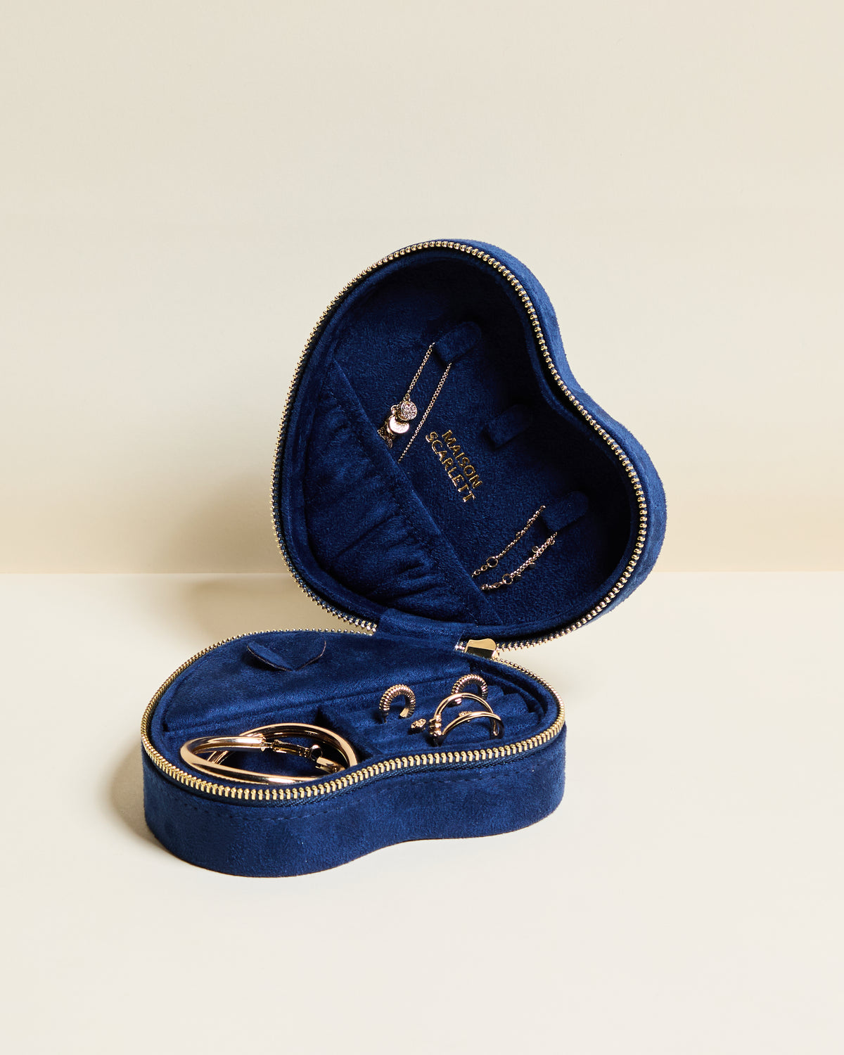 Céleste Heart Jewelry Box