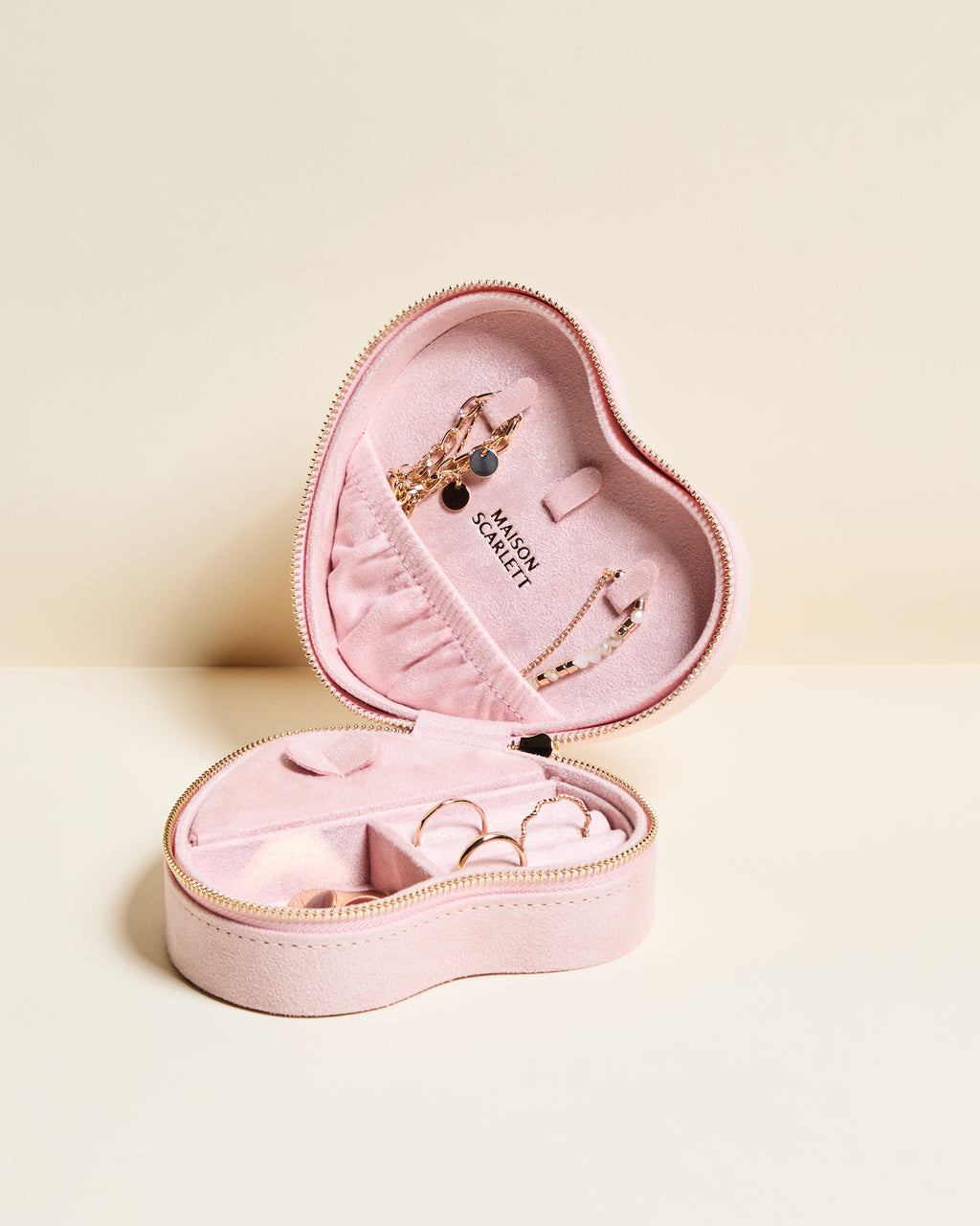 Céleste Heart Jewelry Box