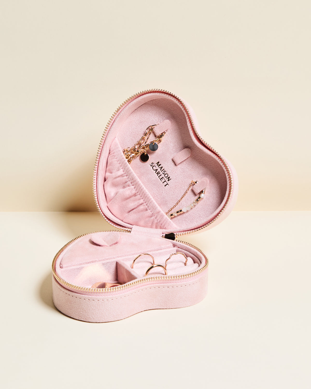 Céleste Heart Jewelry Box