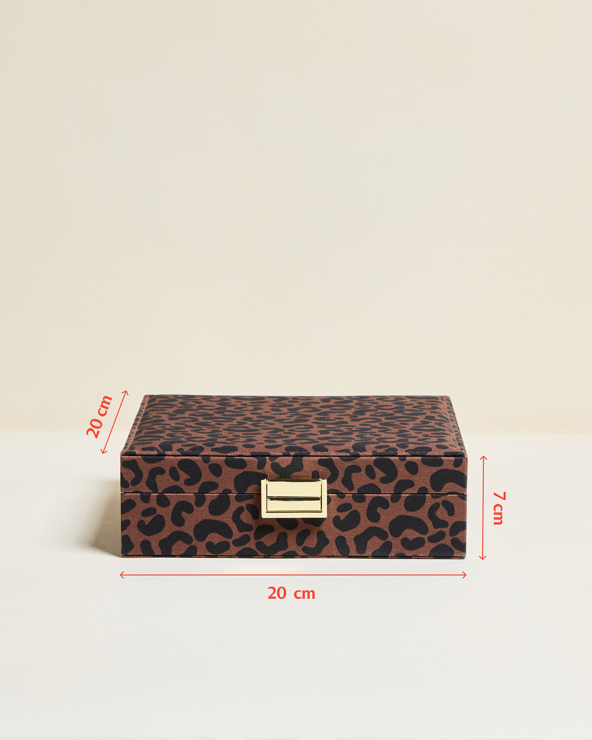 Anne Leopard Jewelry Box
