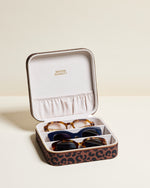 Joséphine Leopard Eyeglass Case