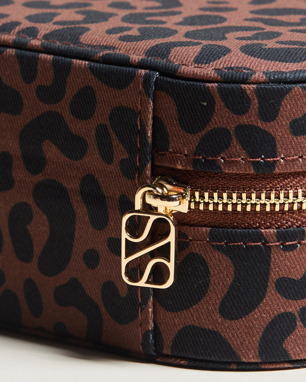 Joséphine Leopard Eyeglass Case