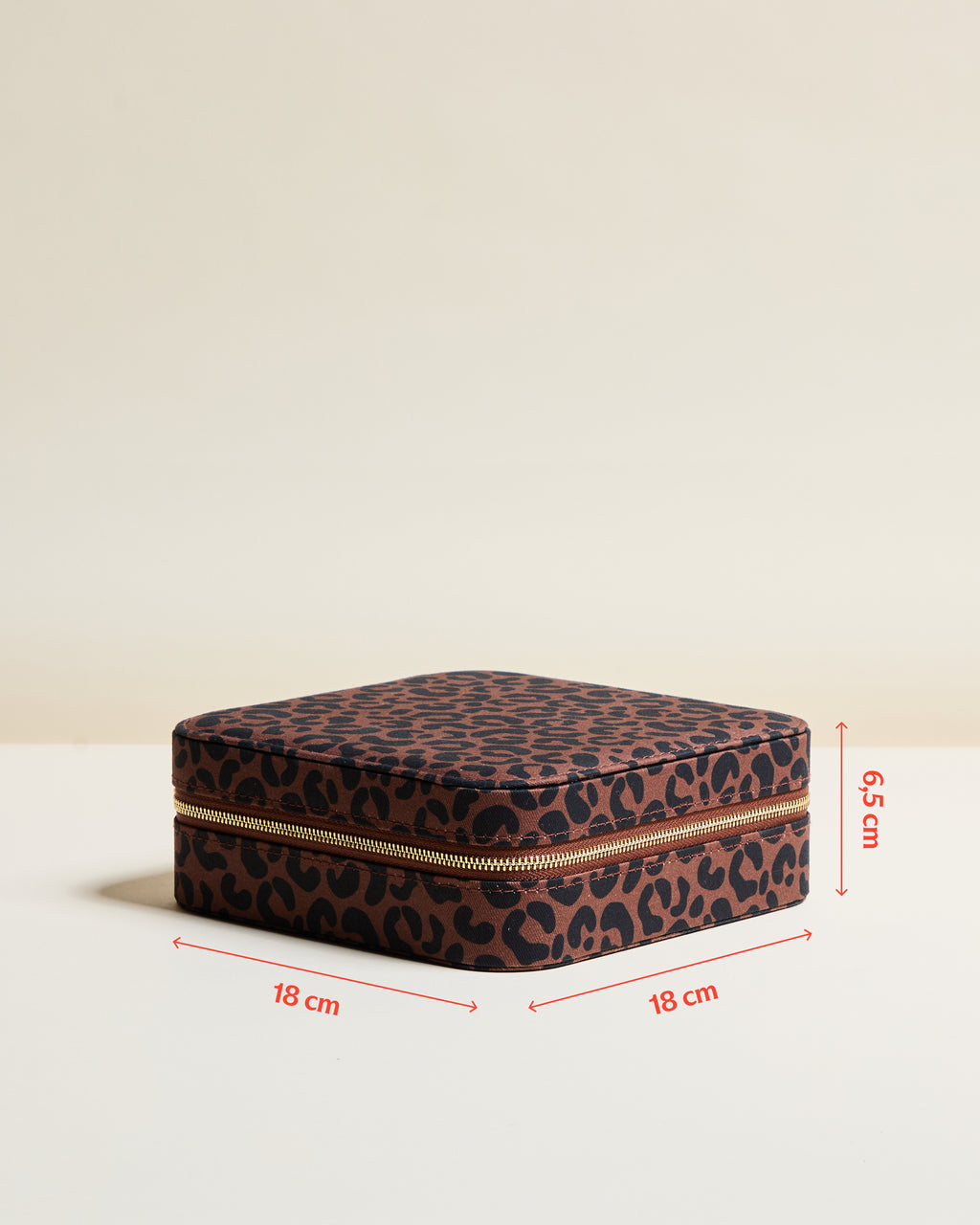 Joséphine Leopard Eyeglass Case