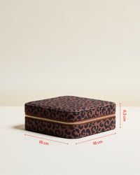Joséphine Leopard Eyeglass Case
