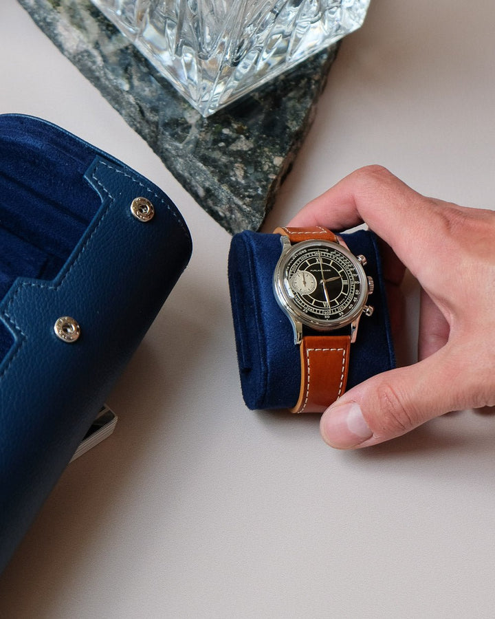 James 3 slots travel watch box