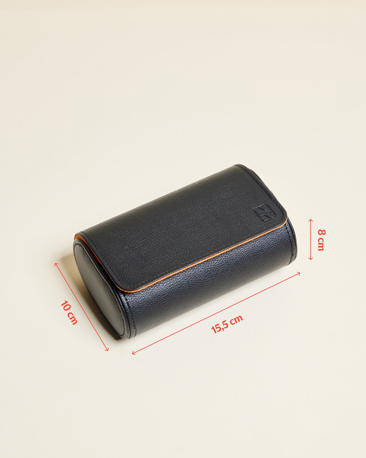 James 2-slot travel watch box