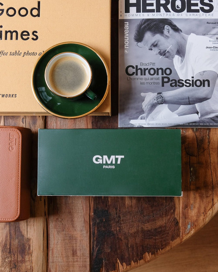 James 2 slots travel watch box