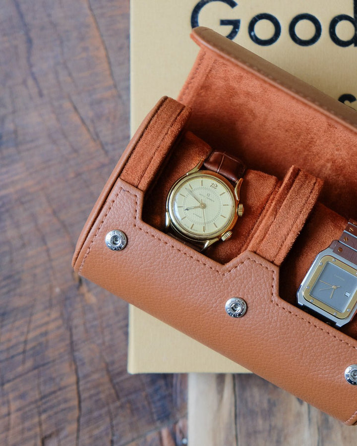 James 2 slots travel watch box