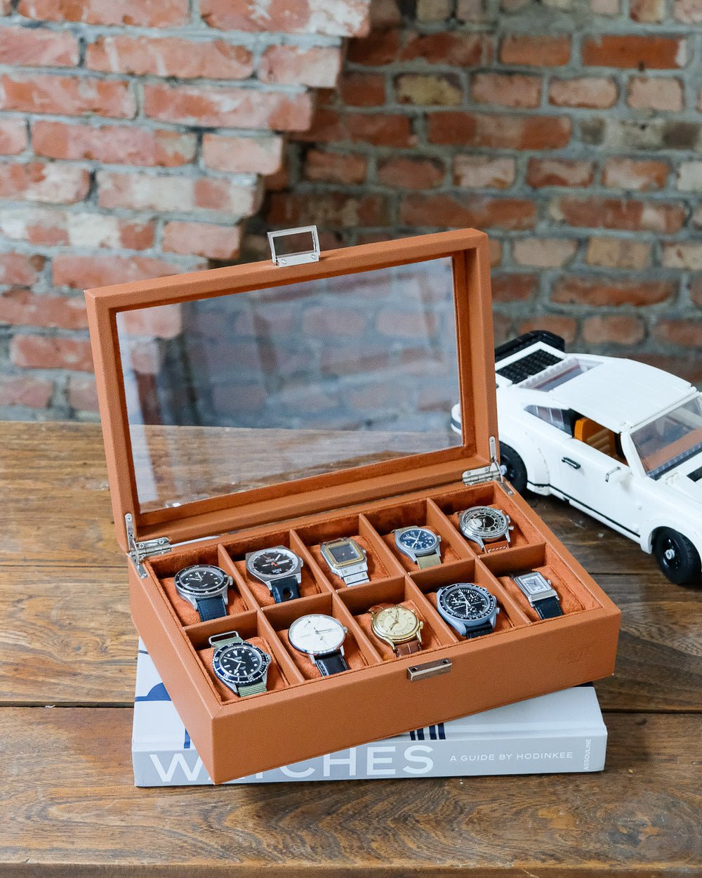Jean 10 slots travel watch box
