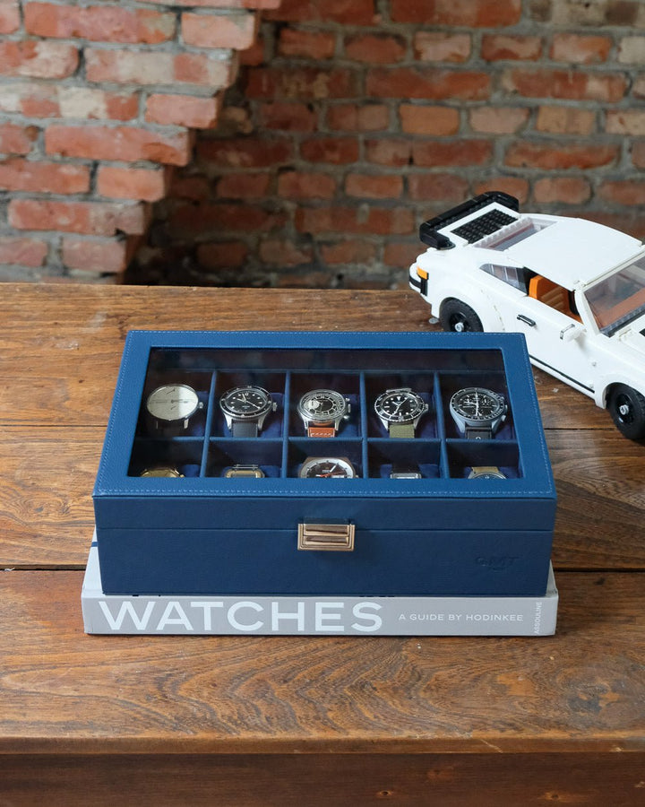 Jean 10 slots travel watch box