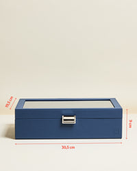 Jean watch box with 10 compartments