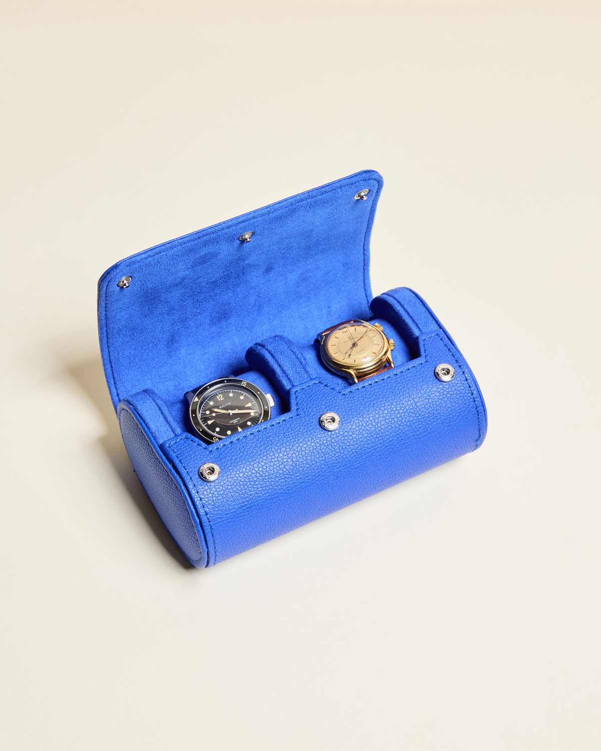 James 2-slot travel watch box