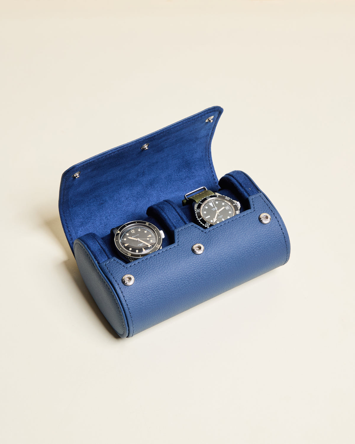 James 2-slot travel watch box