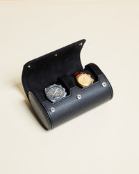 James 2-slot travel watch box