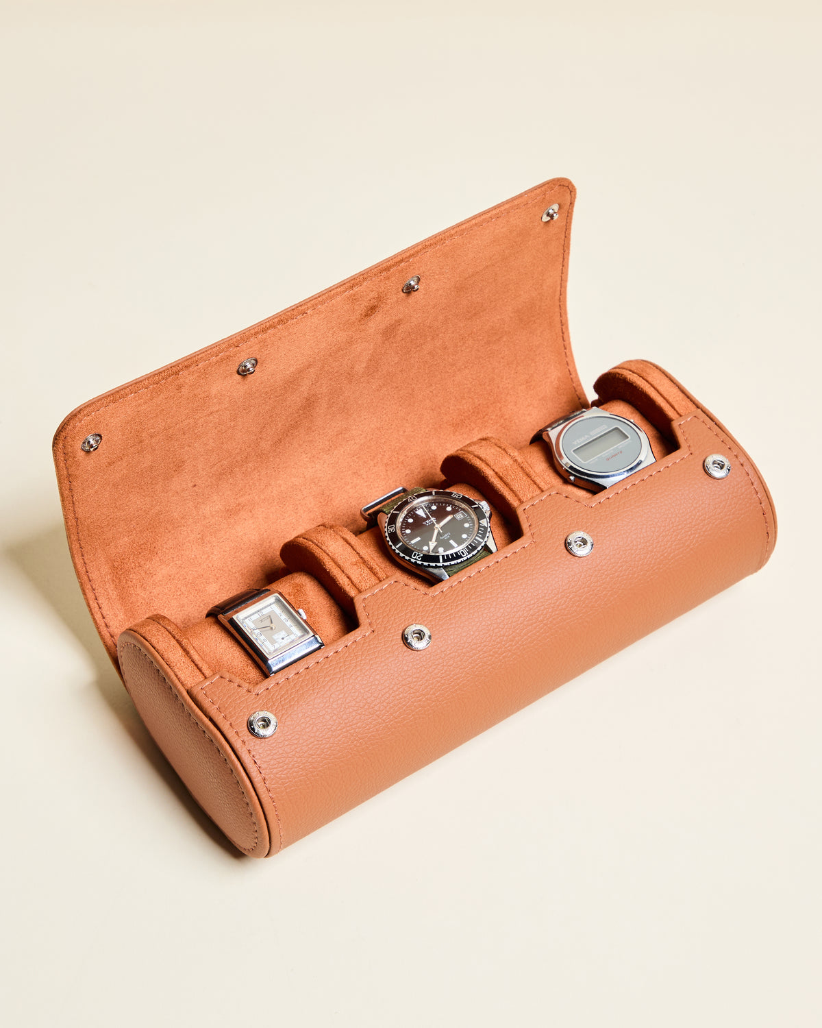 James Travel Watch Box, 3 Slots