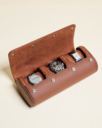 James Travel Watch Box, 3 Slots