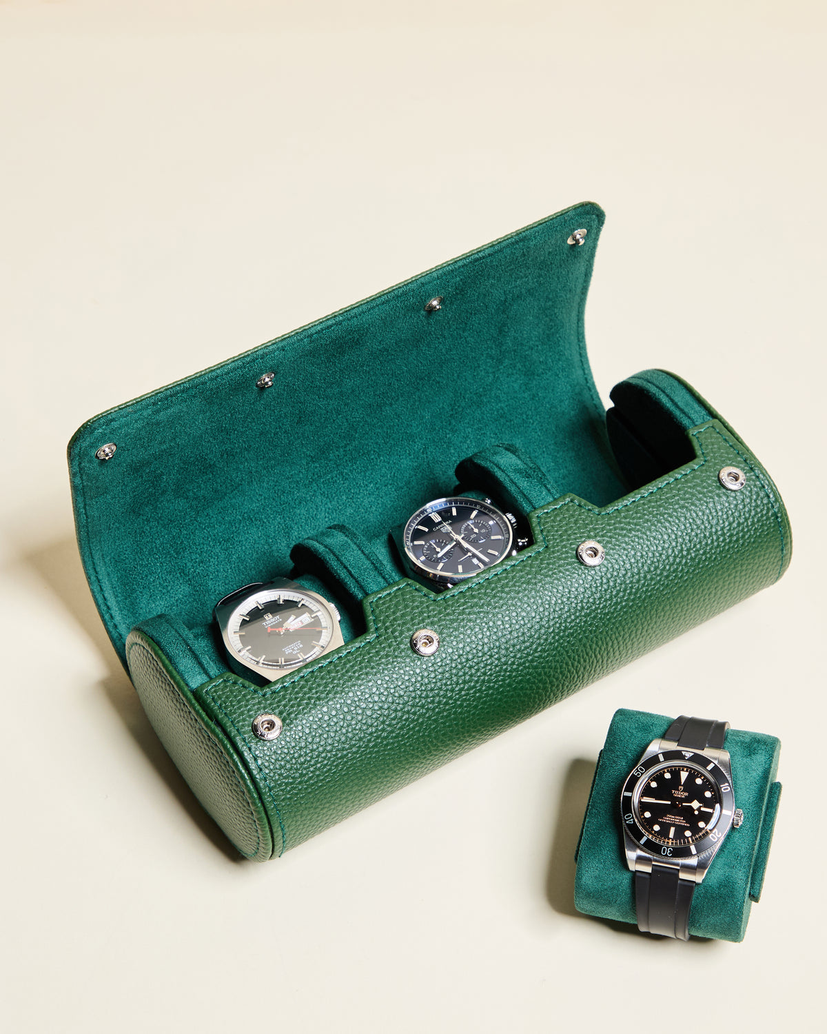 James Travel Watch Box, 3 Slots