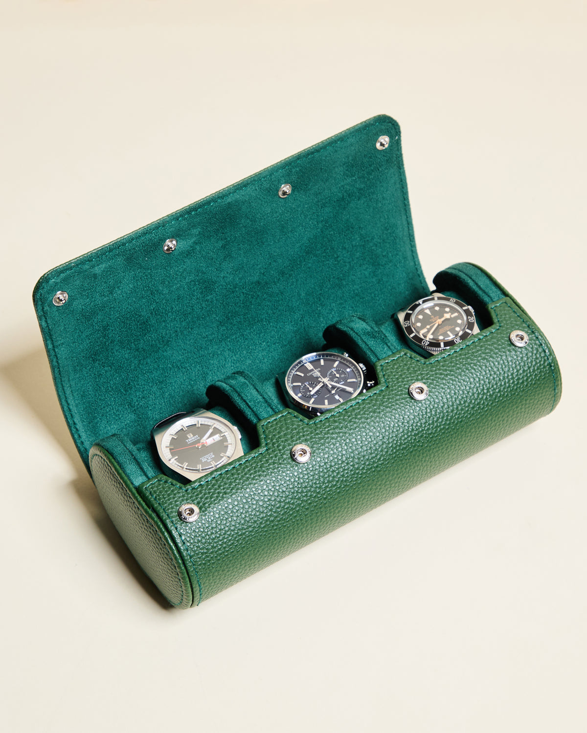 James Travel Watch Box, 3 Slots