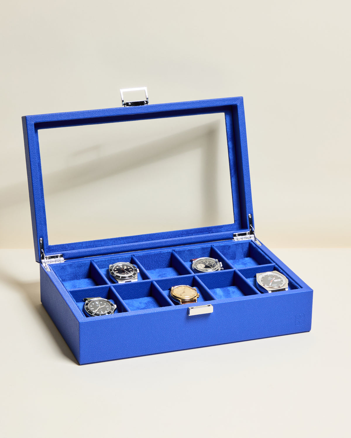 Jean watch box with 10 compartments