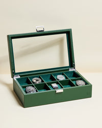 Jean watch box with 10 compartments