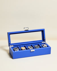 Jean watch box with 5 compartments