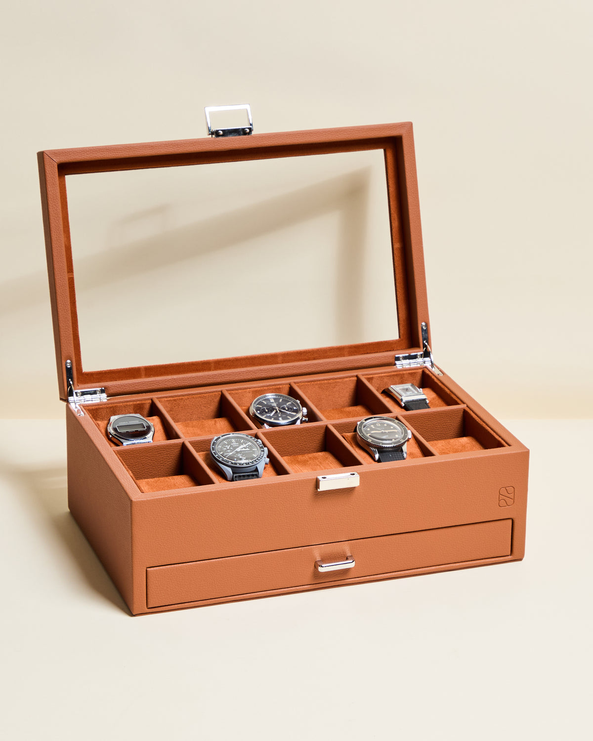 Paul watch box with 10 compartments
