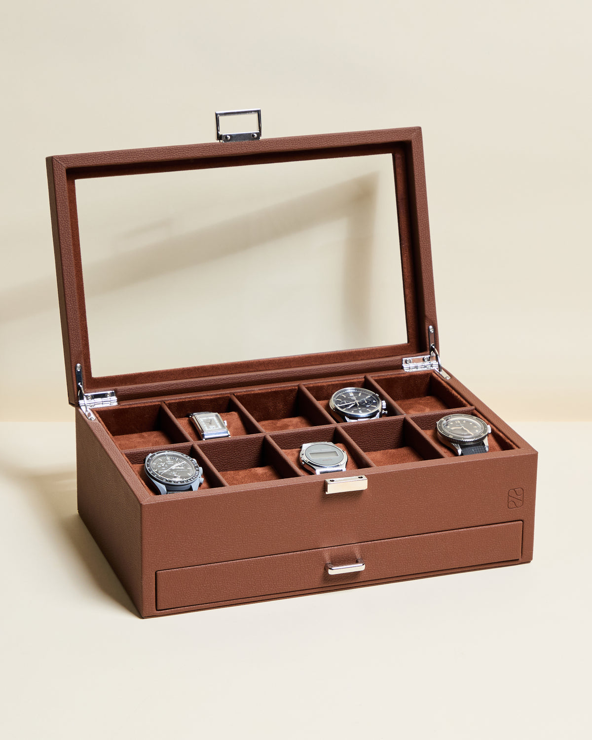 Paul watch box with 10 compartments