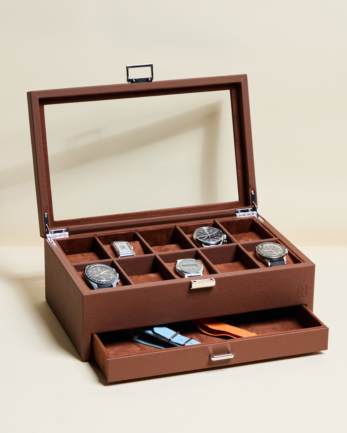 Paul watch box with 10 compartments