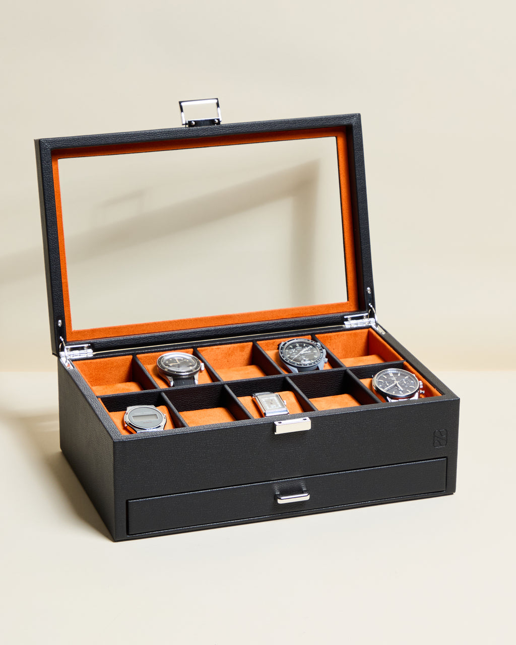 Paul watch box with 10 compartments