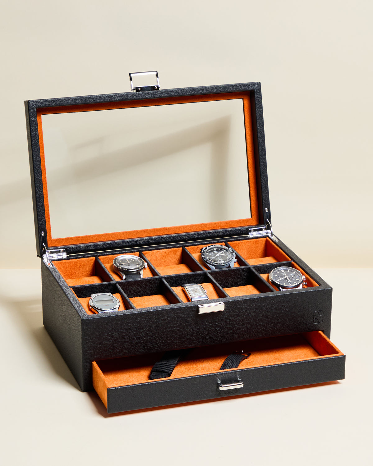 Paul watch box with 10 compartments