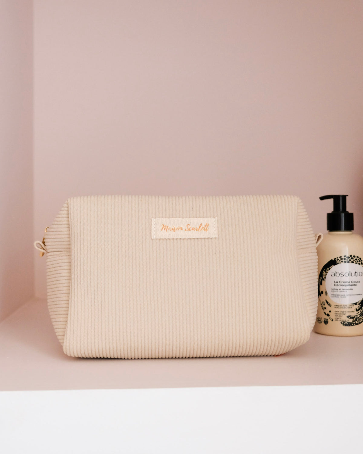Charlotte corduroy toiletry bag - outlet