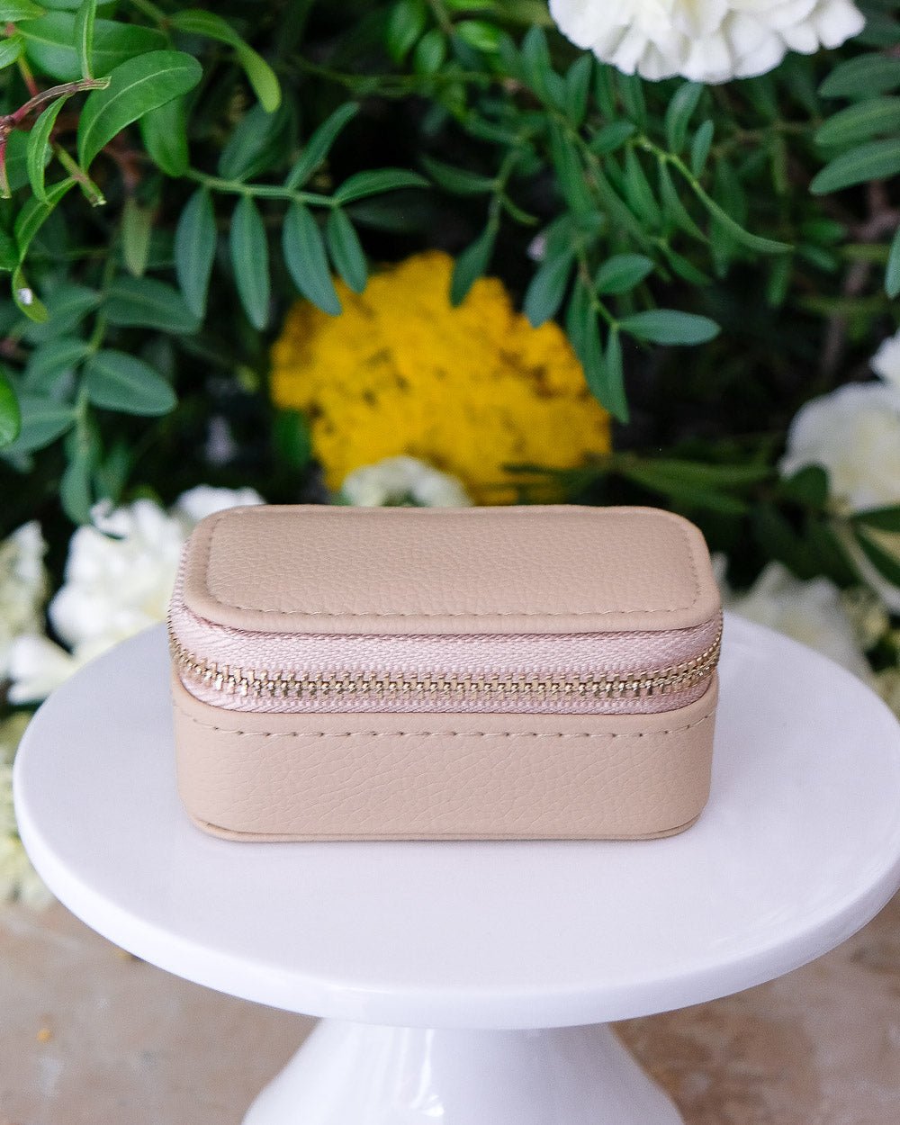 Marie Mini Travel Jewelry Box in PU - Outlet