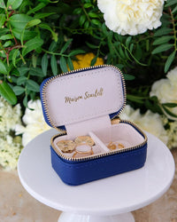 Marie Mini Travel Jewelry Box in PU - Outlet