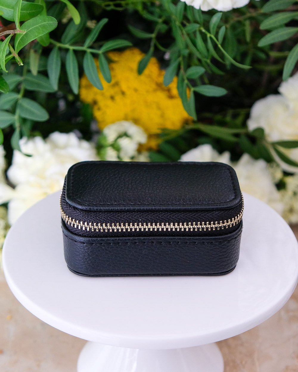 Marie Mini Travel Jewelry Box in PU - Outlet