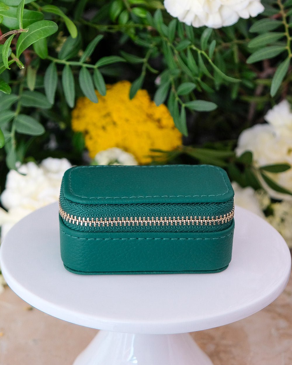 Marie Mini Travel Jewelry Box in PU - Outlet