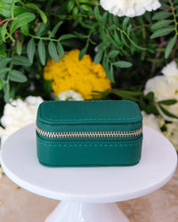 Marie Mini Travel Jewelry Box in PU - Outlet