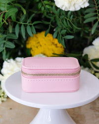Marie Mini Travel Jewelry Box in PU - Outlet
