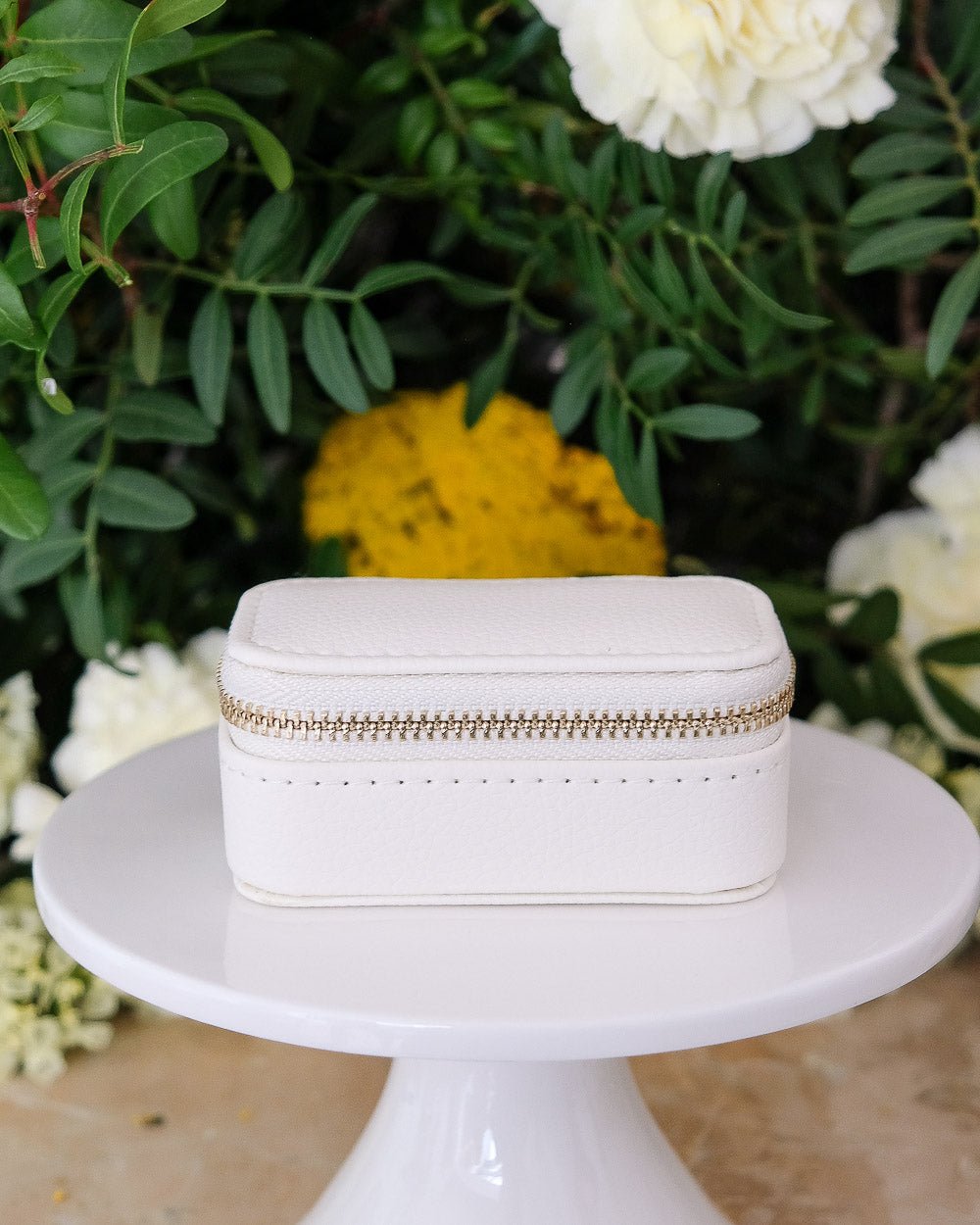 Marie Mini Travel Jewelry Box in PU - Outlet