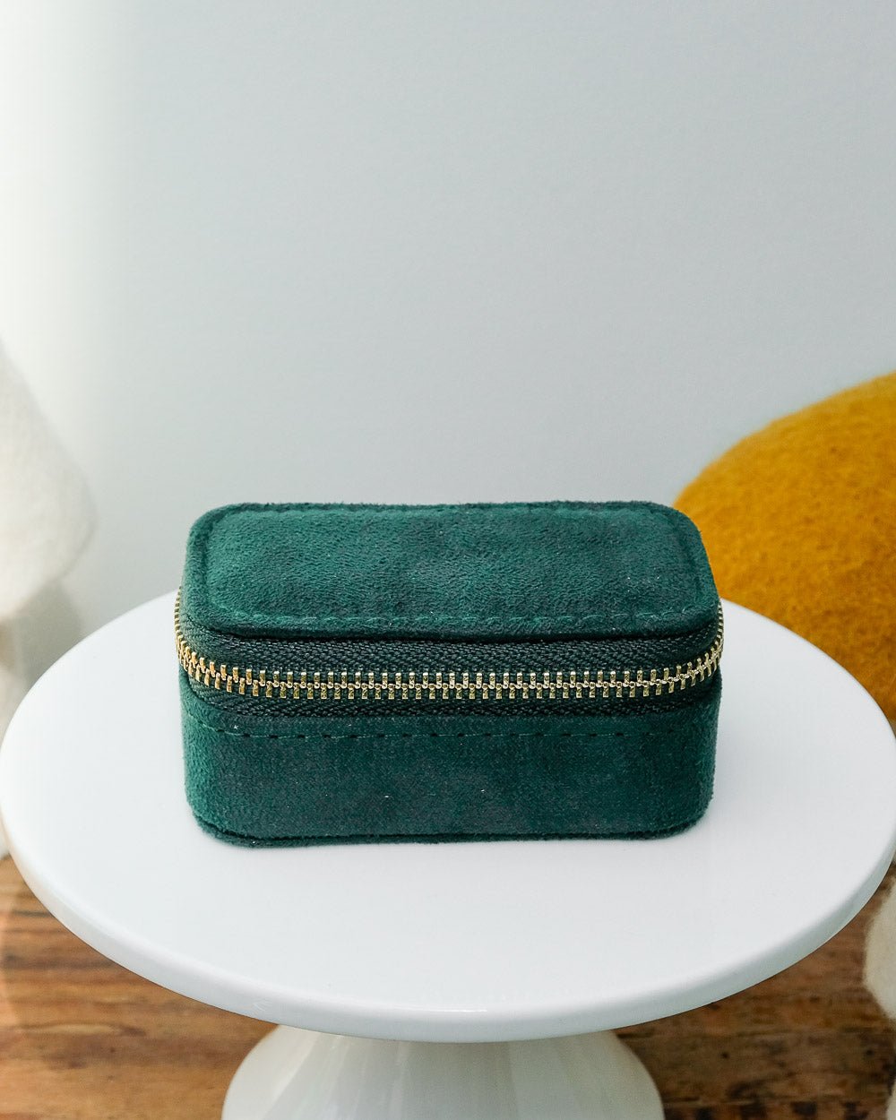 Marie velvet mini travel jewelry box - outlet